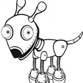 Exercise with a robot dog