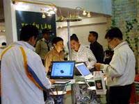 Exhibition of laptops