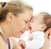 Explain the big crying situation in newborns