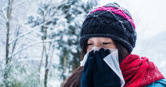 Explain why you often runny nose when it's cold?