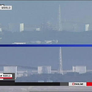 Explode again at the Japanese nuclear power plant