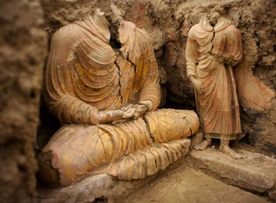 Exploiting copper, discovering an ancient monastery 2,600 years