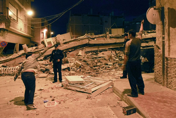 Exploiting groundwater causing earthquakes?