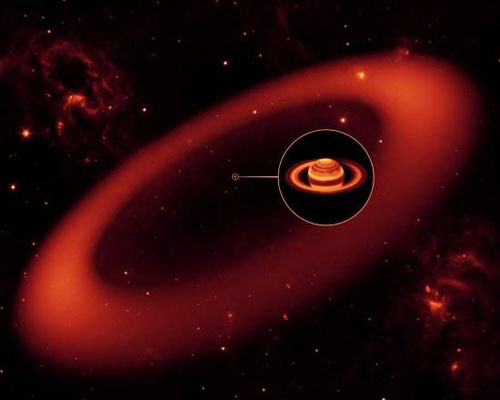 Explore Saturn's new belt