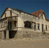 Explore the ghost town in Namibia