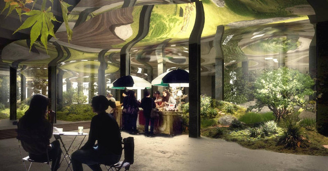 Explore the world's first underground park