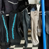 Exposing clothes to the home is harmful to health
