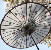 Exquisite Japanese wagasa paper umbrella