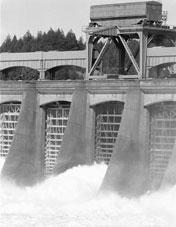 Extract methane from hydroelectric dam