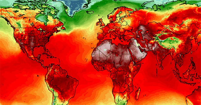 Extremely hot sun sets a record in many parts of the world