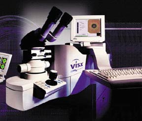 Eye treatment by laser according to the corneal map