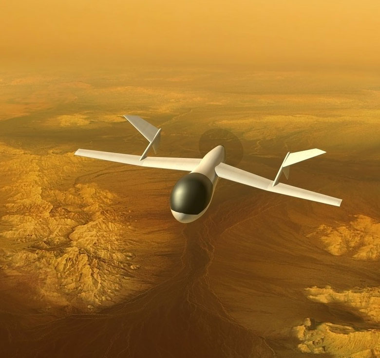Fabrication of Saturn's moon exploration aircraft
