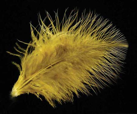 Fabrics made from straw and chicken feathers