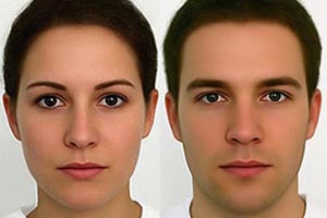 Facial expressions are also inherited