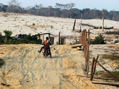 Facing environmental disaster