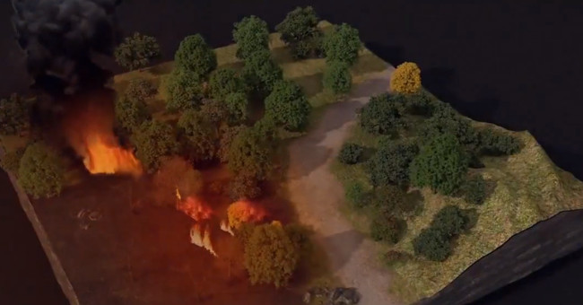Factors determining the spread of forest fires