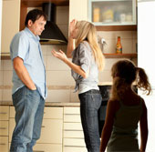Family stress affects the children's immune system