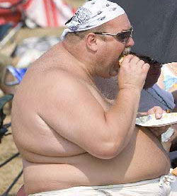 Fat people are more susceptible to influenza A / H1N1 than ordinary people