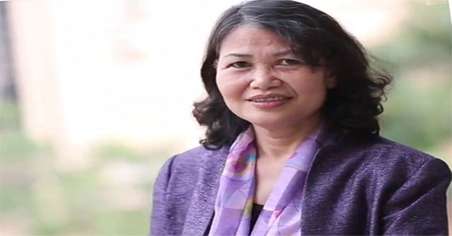 Female scientist specializing in 'domesticated' waste