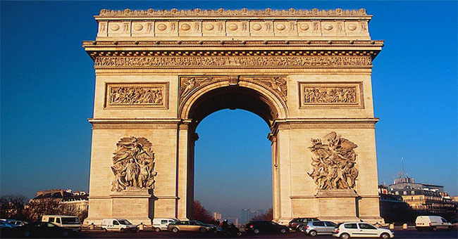 Few things know about the Arc de Triomphe