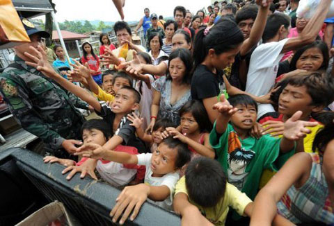 Filipinos are miserable after the storm
