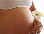 Find a protein that makes women difficult to give birth