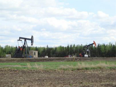 Find oil from the air