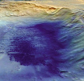Find out evidence of the ancient lake on Mars