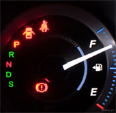 Find out the location of the car fuel tank cap