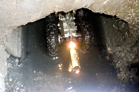 Find the death hole with the radiation method