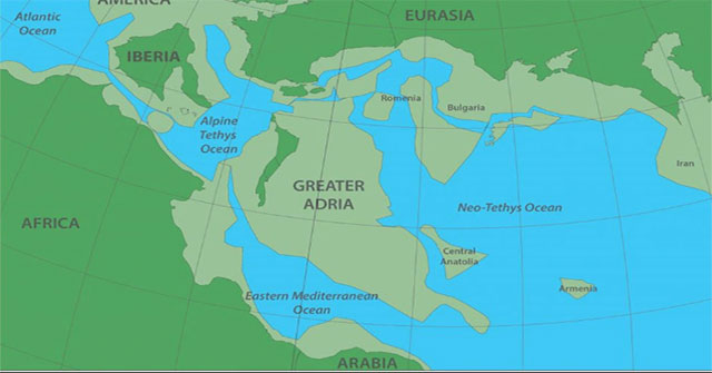 Find the 'lost' ancient continent ... located below Europe