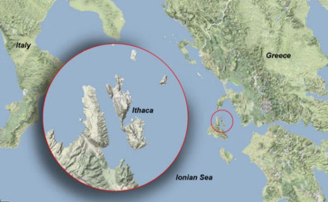 Find the palace of Ode in the epic of the Morning