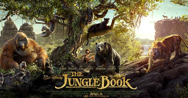 Find the 'real life' version of the animals in 'The Jungle Boy' The Jungle Book