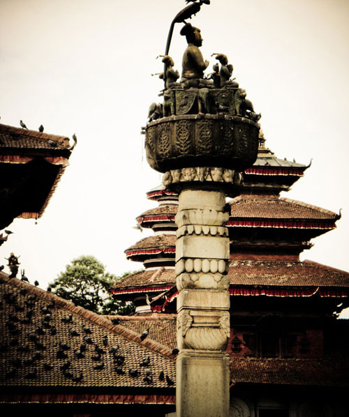 Find treasures in Nepal royal palace