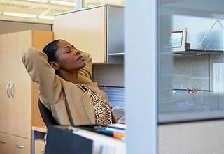 Find ways to relax at work