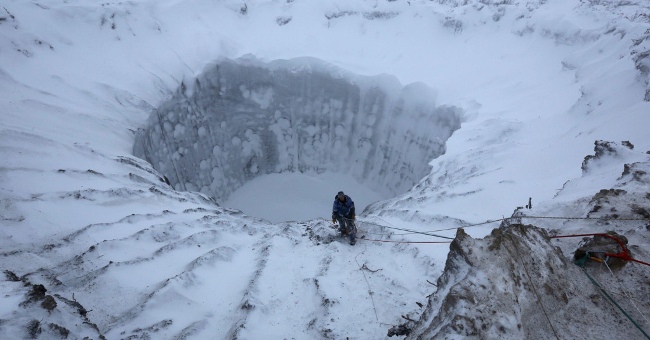 Finding a giant pit in Siberia: The time bomb for our Earth has begun to run