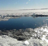 Finding meteorite fragments in Russia