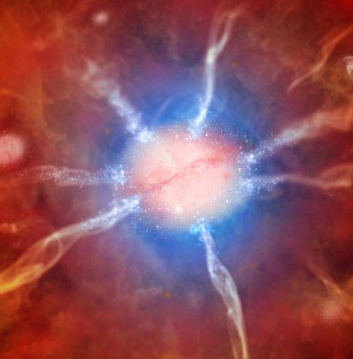 Finding the galaxy 'laying' 740 stars every year