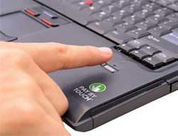 Fingerprint reader: Security potential for online purchases