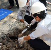 Fire pits in Saigon due to 'methane accumulation'
