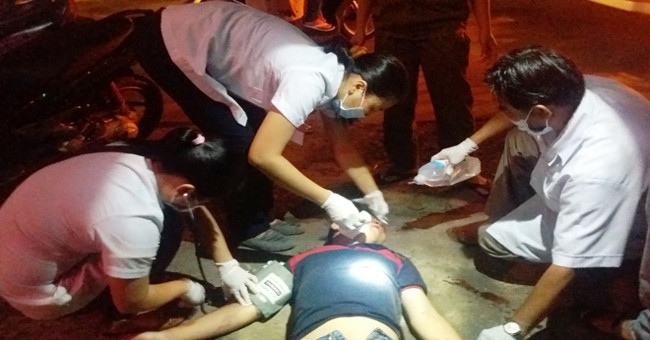 First aid for people with spinal injuries