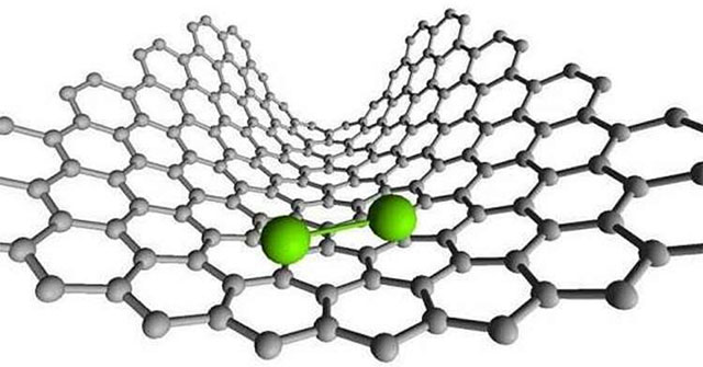 First atomic bond recording