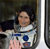 First Italian women fly into space, working on ISS