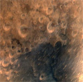 First picture sent by Indian spacecraft