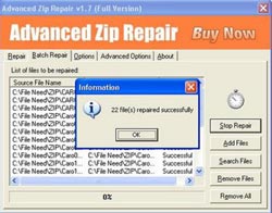 Fix Zip file error by