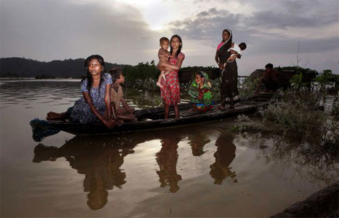 Floods in India, 77 people were killed