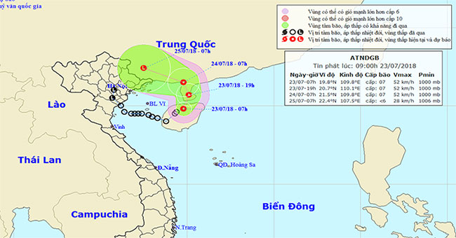 Floods on a large scale: Continue to appear new tropical depressions