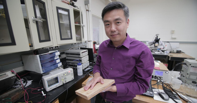 Floors made from nano wood pulp are capable of providing electricity