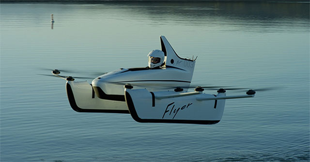 Flying Cano can reach speeds of 160km / h