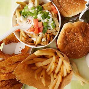 Foods that contain fat increase the risk of depression